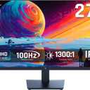 KTC 27 Inch QHD(2560 * 1440) 100Hz Computer Monitor - IPS Panel, Anti-Blue Light Screen, 100% High Color Gamut, 123% sRGB, Support FreeSync and GSync, PC Monitor for Casual Gaming and Working