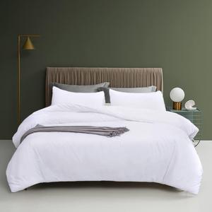 White Comforter King Size, 3 Pieces Lightweight Solid White Bedding Set King, All Season Soft Pure White King Size Comforter Set Extra Fluffy Ultra Comfy Bed Quilt (1 Comforter, 2 Pillowcases)