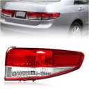 Tail Light Replacement For Honda Accord 2003 2004 Outer Brake Lamp Left LH