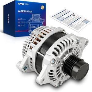 KAX Alternator 160AMP 12V CW 6-Groove Pulley Fit for Dodge Journey L4 2.4L, 2009 2010 2011 2012 2013 2014 2015 2016 2017 2018 2019 2020 Replace 11440N