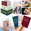 150 Pcs Life Story Interview Kit Cards, Family Conversation Card, Life Story Interview Kit, Get to Know Parents and Grandparents for Family Pictionary Game Night with Curated Question Cards