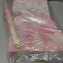 Blosssound Pink Bow Piata Girl 1st Birthday Party Decorations Supplies Number One Piata Set with Stick Blindfold for Pink Coquette Theme Birthday Baby Shower Celebration Decorations (Bow)