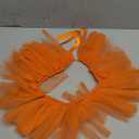Handcrafted in USA Orange Tulle Tutu for Extra Large Dogs (XL)