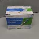 3ml Syringe with 25 Gauge 1", Individually Packaged Luer Lock Industrial Accessories, Lab Measurement Tools, 100-Pack