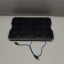 Gaming Laptop Cooling Pad, Laptop Cooler with 15 Quiet Fans for 12-17.3 Inch Notebook, Slim Portable Laptop Cooling Stand with 7 Height Adjustable, 2 USB Ports, Phone Stand