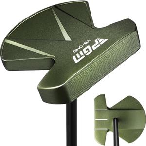 PGM Zero Torque Putter Golf Club for Men and Women Right Handed, High Forgiveness and Low Deviation Face Balanced Square to Square Putter