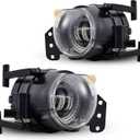 LED Fog Lights for BMW 3/5/6 Series & X3 (2003-2011) - Direct Fit E46/ E90/ E91/ E60/ E61/ E63/ E64/ E83 Models with M-Sport Bumper, Fog Lamps Replacement