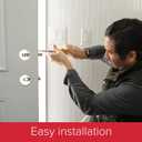 Kwikset Tustin Interior Passage Door Handle, Lever For Closet and Hallway Doors, Reversible Non-Locking Handle Lever, Polished Chrome (Passage (Pack of 1))