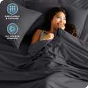 Bare Home Full Sheet Set - 1800 Ultra-Soft Microfiber Full Bed Sheets - Double Brushed - Deep Pockets - Easy Fit - 4 Piece Set - Bedding Sheets & Pillowcases (Full, Forged Iron Grey)