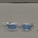 FYTUP Small Frame Jelly Color Cat Eye Sunglasses Women Men UV400 For Outdoor Sports Running And Riding