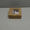 BESTTEN Keyed Same Exterior Door Knob and Single Cylinder Deadbolt Combo Set, Keyed Alike Entry Door Knobs with Lock and Keys for Entrance and Front Door, Satin Nickel