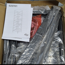 HOOBRO Water Jug Rack, Water Bottle Holder, 5 Gallon Water Jug Rack, 4-Tier Water Cooler Storage Rack, Water Dispenser Stand, for Kitchen, Living Room, Office, Rustic Brown and Black BF02ST01