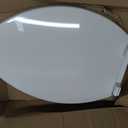 KOHLER 20110-0 Brevia, Slow Close Toilet Seat, Elongated Toilet Seat, Grip-Tight Bumpers Quick-Attach Hardware, White