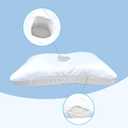 pinklilycare Pillow with a Hole for CNH and Ear Pain Ear Inflammation Pressure Sores Side Sleeping Pillow Ear Guard Pillow
