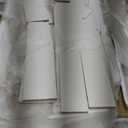 LIVELYGLOW White Large Makeup Vanity Desk with Smart LED Mirror & Power Station, 43" Professional Dressing Table with 7 Drawers, 4 Open Shelves & Hairdryer Holder for Bedroom