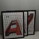 Wiscet 18x24 Picture Frame Set of 3, Display Pictures 16x20 with Mat or 18 x 24 Poster Frame Without Mat, Wall Gallery Photo Frames, Black