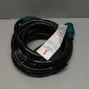 POWGRN 20 FT 30 Amp Generator Extension Cord 4 Prong, Heavy Duty NEMA L14-30P to NEMA L14-30R, 125/250V 7500W, Green 10 Gauge STW Twist Locking House Power Cord, 20 Feet Generator Cable (Black)