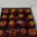 Toopify 16PCS Artificial Red Apples, Red Delicious Faux Apples, Plastic Fruit, Fake Lifelike Simulation Fruit for Home Kitchen Table Basket Decoration, 3.43" x 2.95"