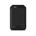 Aulumu G02 V2 Magnetic Wallet &Stand, Compatible with MagSafe, Adjustable Stand, Open ID Window, Magnetic Phone Wallet Stick on for iPhone 16/15/14/13/12 Series Black