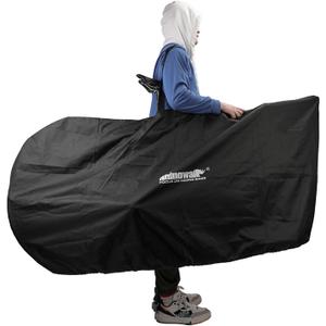 Lightweight Bike Storage Bag Bike Transport Bag for 27.5inch MTB 700C Road Bike Bike Cover (Black)