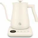WILLOW ECO SERIES Gooseneck Electric Kettle with 5 Temperature Presets and Keep Warm Feature, 0.8L Pour Over Kettle for Coffee & Tea 1200W Quick Heating with 100% Stainless Steel Interior Water Heater
