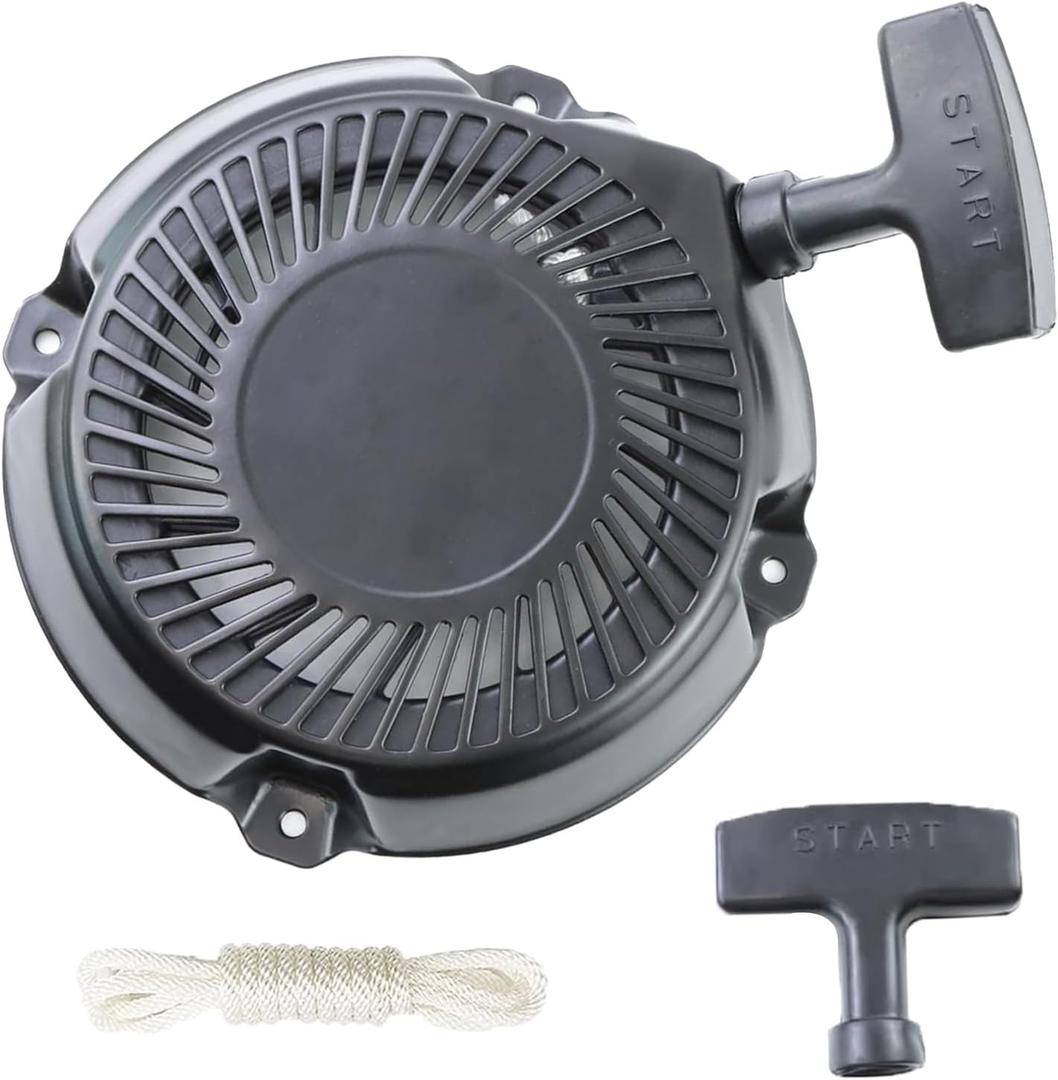 Abliubale 591301 Recoil Starter Compatible with Briggs and Stratton 591301 Pull Start Assembly 693394 791670 795930 Rewind Starter #150-112 Intek Pro 5.5hp and 6.5hp Engines
