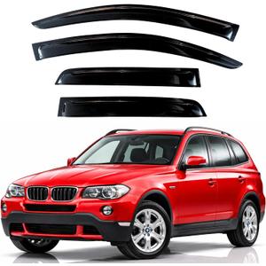 KPY Rain Guards Window Visors for 2004-2010 BMW X3