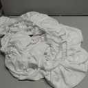 Box Spring Cover King Size with Smooth and Elastic Woven Material, Alternates for Bed Skirt, Wrinkle & Fading Resistant, Washable, Dustproof, White