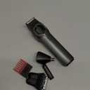 GERTZY 5-in-1 Electric Beard Trimmer Magnetic Replacement Heads, Professional Cordless Hair Clippers for Men Rechargeable, IPX7 Waterproof Grooming Kit for Mustache, Body, Nose, Gifts for Men (Silver)