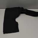 Comfitech Shoulder Ice Pack Wrap Sleeve for Better Putting On & Off, Reusable Gel Cold Pad for Arm, Medium, Black