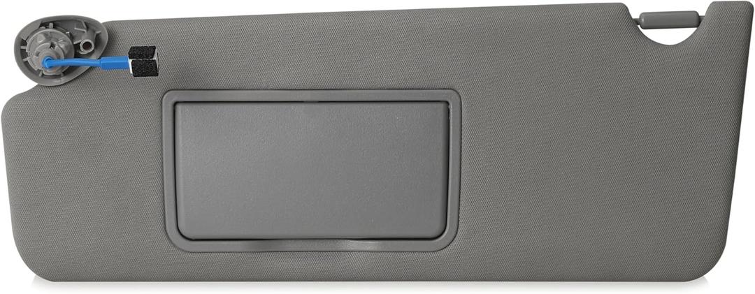 Driver Left Side Sun Visor Compatible with Honda Pilot 2017-2021 Honda Ridgeline 2018-2020 Replacement Sunshade # 83280-TG7-A12ZB (Gray, Driver Left Side)