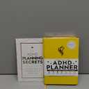 SMART ADHD PLANNER - Adhd Daily Planner - A Self Care Personal Gratitude Journal to Increase Productivity Weekly & Monthly Undated Planner for Women and Men, Vision Board & Organizer + Stickers