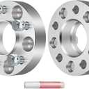 ECCPP 1.25" Wheel Spacers Hubcentric 5x4.5 to 5x4.5 5 Lug Fits for 2007-2011 for Ford Edge 1991-2010 for Ford Explorer 1967-2014 for Ford Mustang 1981-2011 for Ford Ranger-2PCS