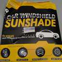 for Chevrolet Bolt EV Hatchback 2017-2026 Windshield Sun Shade - 4 Layers Car Sunshades for Front Windows Shade Cover Custom Fit Bolt EV Hatchback Sun Visor 250T Shade Blocks UV Rays Car Accessories