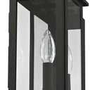 Livex Lighting 2013-01 Transitional One Light Outdoor Wall Lantern from Princeton Collection Finish, Antique Brass, 5.25"w X 14"h