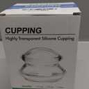 ELERA Silicone Cupping Therapy Set, Professionally Chinese Massage Cups for Cupping Therapy and Cellulite Reduction (7 Cups)