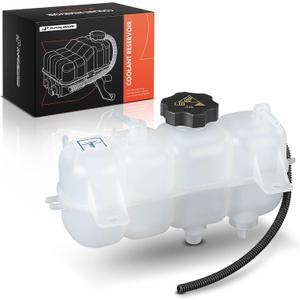 A-Premium Engine Coolant Overflow Recovery Reservoir Tank [with Cap & Hose] Compatible with Jeep KL Series Cherokee 2019 2020 2021 2022 2023, 2.0L, FWD