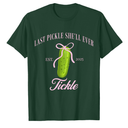 Last pickle she'll ever tickle Bachelorette party T-Shirt Large