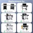 Grill Parts for Weber Spirit e310, 17.5" Grill Grates for Weber Spirit 300 and Spirit II 300, Spirit E/S310 E/S315 320 330 SP320, Spirit 700, Genesis 1000-3500, Gold & Silver B/C Gas Grill, 7638 7639