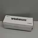 VOLISUN Solar Dock Marine Lights 12 Pack,2 Colors in 1,Outdoor IP68 LED Solar Powered Waterproof Driveway Marker Deck Lights for Warning Step Sidewalk Pathway (White/Blue)