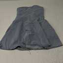 NRTHYE Women's Sexy Strapless Denim Dress Off Shoulder Corset Tube Summer Mini Jean Dresses M