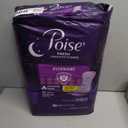 Poise Overnight Incontinence & Postpartum Pads for Bladder Leaks, 8 Drop Extra Coverage, 36 Count