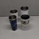 Stainless Steel Cups Mix (Pack Of 4) (24 Oz, 30 Oz, 40 Oz)