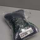 DS. DISTINCTIVE STYLE Car Neck Pillow 2 Pieces PU Leather Travel Pillow for Head Rest with Buckle Neck Support for Car Seat - Black