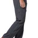 Wrangler Authentics mens Relaxed Fit Stretch Cargo Casual Pants, Anthracite Twill, 38W x 32L US