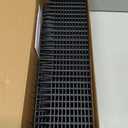 Bird Spikes, 24 Pack, 33.5 FT Total Coverage, Outdoor Bird Deterrent for Pigeons and Small Birds, Helps Keep Cats and Squirrels Away, Plastic Spikes for Fences, Railings and Roofs, Black