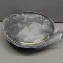 Carbon Steel Wok Pan, 9.5" Authentic Chinese Stir-Fry Pans Set with Glass Lid, 1.65lb Lightweight Flat Bottom Small Wok for 1-2 Servings