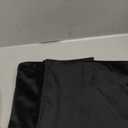 Decorative Linen Euro Sham Pillow Covers 24x24 Black Boho Farmhouse Neutral Couch Throw Pillows for Halloween Bed Pack of 2 Accent Modern Pillowcase Sofa Livingroom Home Decor