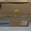 EBG1914 Stainless Steel Sink Grid and Protector, 19" x 14" With Rear Drain for Single Bowl Kitchen Sink Bottom, Polished Stainless Steel 