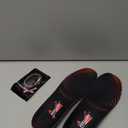 Plantar Fasciitis Relief Shoe Insoles [1-Pair], Arch Support Insoles, Running Athletic Gel Shoe Inserts, Orthotic Inserts for Arch Pain [Trim to Fit: Men 8-12/Women 9-13] (Black & Orange)